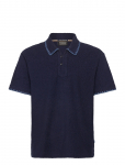 Scotch & Soda - Relaxedfit Jacquard Towelling Polo - L&uuml;hikeste varrukatega - XXL