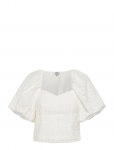 Twist & Tango - Mandie Broderie Blouse - L&uuml;hikeste varrukatega - 40