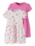 Name It - Nmfvivia Ss 2P Dress Noos - L&uuml;hikeste varrukatega vabaajakleidid - 128