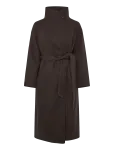 Gina Tricot - High Neck Wool Blend Coat - Villased mantlid - XL