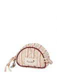 Maanesten - Rui Keychain Bag Summer Stripes Peach - V&otilde;tmehoidjad ja kotiripatsid - ONE SIZE
