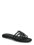 Tommy Hilfiger - Th Script Flat Mule Lth - Madalad sandaalid - 39