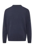 Garment Project - Samuel - Navy Melange - &Uuml;mara kaelusega - M