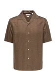 ONLY & SONS - Onsperu Relax Ss Shirt Frml - L&uuml;hikeste varrukatega s&auml;rgid - XS