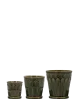 House Doctor - Planter, Hdcora, Grey - Lillepotid - 12X12X15CM