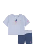 Nike - Nike Tee & Crossover Bike Short - Komplektid l&uuml;hikeste varrukatega T-s&auml;rgiga - 92/98