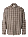 Selected - Slmcole-Jay Reg Melange Ls Shirt Noos - Vabaaja s&auml;rgid - L
