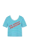THE ANIMALS OBSERVATORY - Hippo Kid Top Blue - L&uuml;hikeste varrukatega - 104