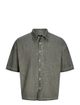 Jack & Jones - Jcooverdyed Shirt Ss Styd Ss26 - L&uuml;hikeste varrukatega s&auml;rgid - M