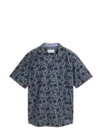 Tom Tailor - Printed Oxford Shirt - L&uuml;hikeste varrukatega s&auml;rgid - XL