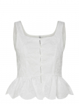 Pieces - Pcmarli Sl Top Wvn D2D - Varrukateta - XL