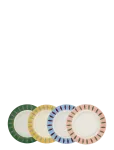 Anna + Nina - Dreamy Breakfast Plate Set Of 4 - Lauan&otilde;ude komplektid - ONZE SIZE