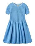 Copenhagen Colors - Knitted Pointelle Dress - L&uuml;hikeste varrukatega vabaajakleidid - 92