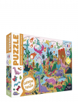 Auzou - Puzzle 54 Pcs - Seek & Find - Dinosaurs - Klassikalised m&otilde;istatused - ONE SIZE