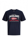 Jack & Jones - Jjelogo Tee Ss O-Neck 2 Col Aw26 Sn - L&uuml;hikeste varrukatega - S