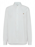 Maison Kitsune - Fox Head Embroidery Classic Shirt - Vabaaja s&auml;rgid - 39