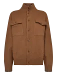 Filippa K - Felted Knit Overshirt - Villased jakid - L