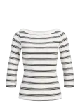 JJXX - Jxfifi Str 3/4 Striped Boatneck Top Jrs - Pikkade varrukatega - L