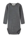 Lil'Atelier - Nbnnester Wool Ls Slim Body Lil - Pikkade varrukatega - 68