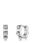 Edblad - Stud Hoops Silver One Size - R&otilde;ngad - ONE SIZE
