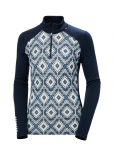 Helly Hansen - W Lifa Merino Midw Gra 1/2 Zip - Spordifliisid ja vahekihid - XL