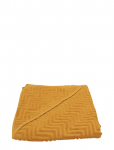 Filibabba - Bath Towel With Hood - Zigzag Golden Mustard - R&auml;tikud - ONE SIZE