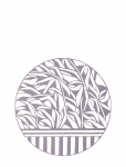 Studio About - Papercut, A5, Geometric, Circle - Botaanika - &Oslash; 21 cm
