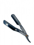 Parker - Parker Srbba - Black Abs Handle Clip Type Black Blade Holder Barber/Straight Razor - Pardlid - ONE SIZE