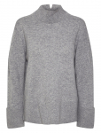 YAS - Yasemilie Highneck Knit Pullover S. Noos - K&otilde;rge kaelusega - L