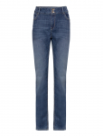 Lindex - Trouser Denim Lilly Mid Blue - Kehasse hoidvad - 48