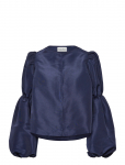 Malina - Zoey Double Pouf Sleeve Blouse - Pikkade varrukatega - XS