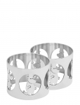 Hilke Collection - Napkinrings Hilke X Moomin, Moominpappa - Salvr&auml;tikur&otilde;ngad ja -hoidjad - 5X5CM