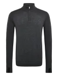 Mos Mosh Gallery - Mmgadam Soft Zip Turtle Neck Knit - Poolpika lukuga džemprid - M