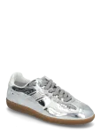 ALOHAS - Tb.490 Rife Shimmer Silver Cream Leather Sneakers - Madala s&auml;&auml;rega tossud - 36