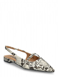 Bianco - Biabari Pointy Flat Slingback Faux Leather - Madalad slingback-kingad - 40