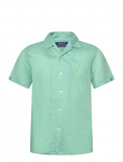 Ralph Lauren Kids - Linen Camp Shirt - L&uuml;hikeste varrukatega s&auml;rgid - 150-161