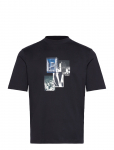 Armani Exchange - T-Shirt - L&uuml;hikeste varrukatega - S