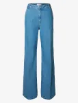 Selected - Slfevelyn Hw Extra Wide Jeans - Laiad - 28 x 32