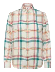 Polo Ralph Lauren - Classic Fit Plaid Linen Shirt - Pikkade varrukatega - M