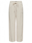 ONLY - Onlsiesta Mw Pull-Up Linen Bl Pnt Noos - Linased p&uuml;ksid - XL x 32