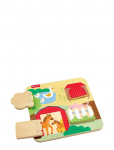 Fisher-Price - Wooden Farm Animal Board Busy Activity Toy For Baby & Toddler, 1 Wood Piece - Loomad - ONE SIZE