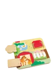 Fisher-Price - Wooden Farm Animal Board Busy Activity Toy For Baby & Toddler, 1 Wood Piece - Loomad - ONE SIZE