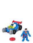 Imaginext - Imaginext Dc Super Friends Metal Force Supermobile Toy Car & Superman Action Figure Set - Filmid ja muinasjututegelased - ONE SIZE