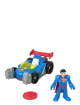 Imaginext - Imaginext Dc Super Friends Metal Force Supermobile Toy Car & Superman Action Figure Set - Filmid ja muinasjututegelased - ONE SIZE