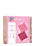 Connetix - Pastel Pink & Berry Base Plate 2 Pieces - Ehituskomplektid - ONE SIZE
