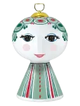 Bj&oslash;rn Wiinblad - Eva Christmas Ornament 2025 Green - J&otilde;ulukuulid ja kuuseehted - H:7.5CM