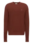 Calvin Klein Jeans - Ls Ez Cotton Waffle Crwnk Swtr 9 - &Uuml;mara kaelusega - M
