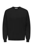 ONLY & SONS - Onsjob Rlx Ls Boucle Crew Knit - Dressipluusid - XS
