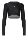On - Train Long Sleeve Crop - Spordi pikkade varrukatega l&uuml;hikesed topid - L