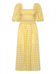 Stella Nova - Delicate Checked Maxi Dress - P&otilde;lveni ja midi - 36